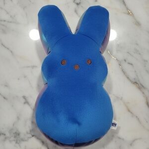 Blue and Purple Stuffed Bunny Toy